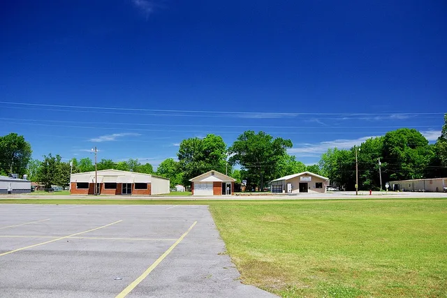 Post office and community center in Reyno, Arkansas, United States