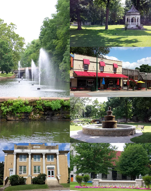 * File:City Park, Siloam Springs, AR 001.jpg File:Downtown Siloam Springs, AR 009.jpg File:Downtown Siloam Springs, AR 016.jpg File:John Brown University Sign.jpg , from User:Tim...