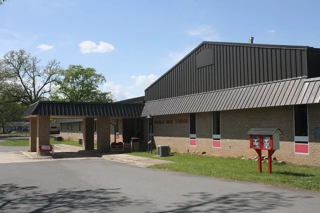 Former Wilmar High School in Wilmar, AR