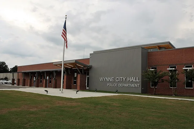 Wynne, Arkansas City Hall and Police Department
