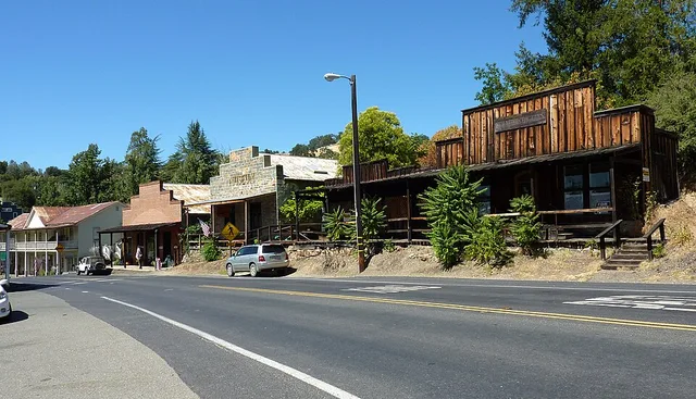 Amador City, California , USA.