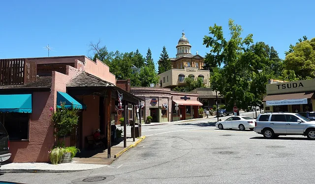 Old Town Auburn, California , USA.