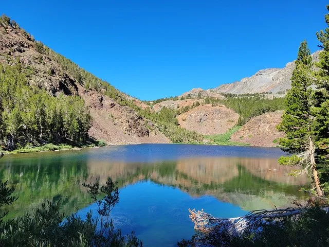 Blue lake, California