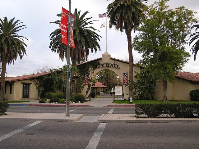 Brawley, California City Hall ' — in Imperial County, California.