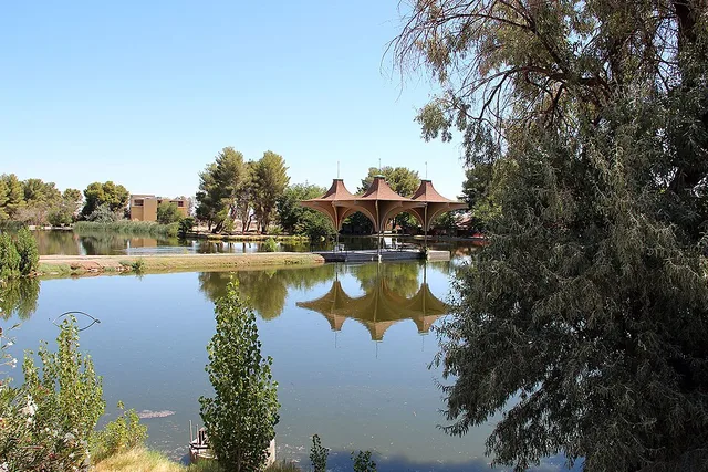 West side of Central Park in California City, CA
