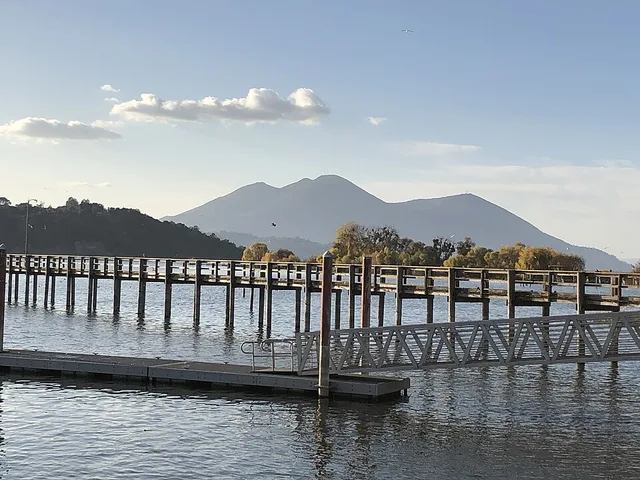Mount Konocti as seen from Redbud Park. Clearlake, California.