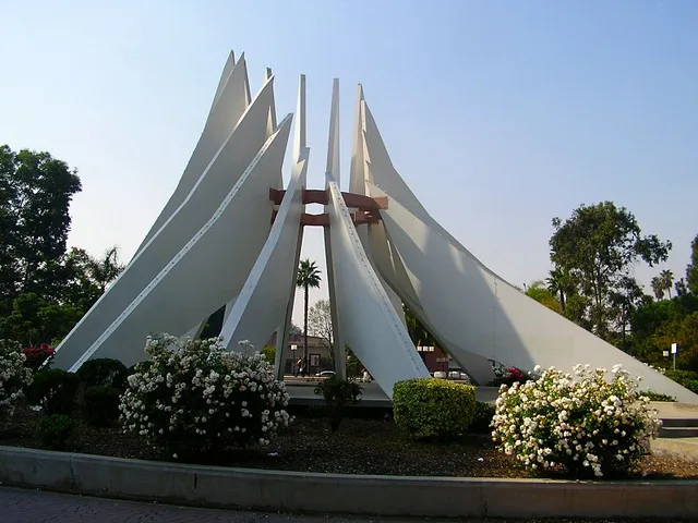 The Martin Luther King Monument in the City of Compton. October 2007 Photo taken by Eric Polk for Compton .
