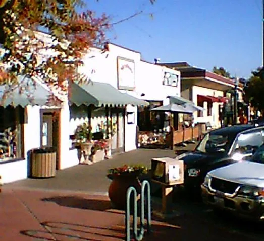 Cotati, California downtown scene