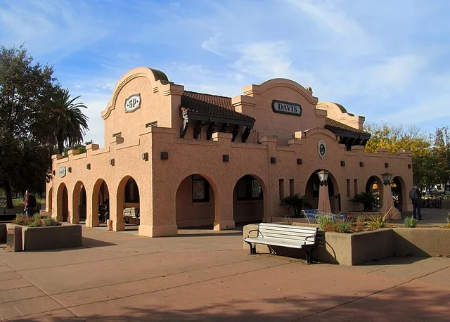 Davis station in November 2017