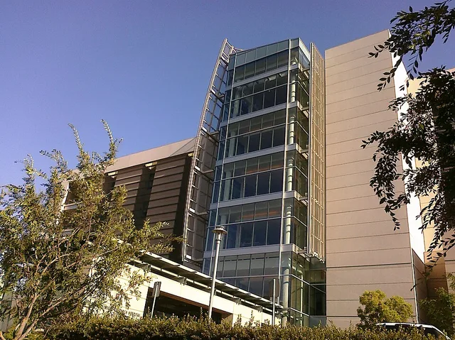 Image depicting the City of Hope Helford Clinical Research Hospital [ 1 ] , located at w:City of Hope National Medical Center in Duarte, California, United States. Matthew Stringe...