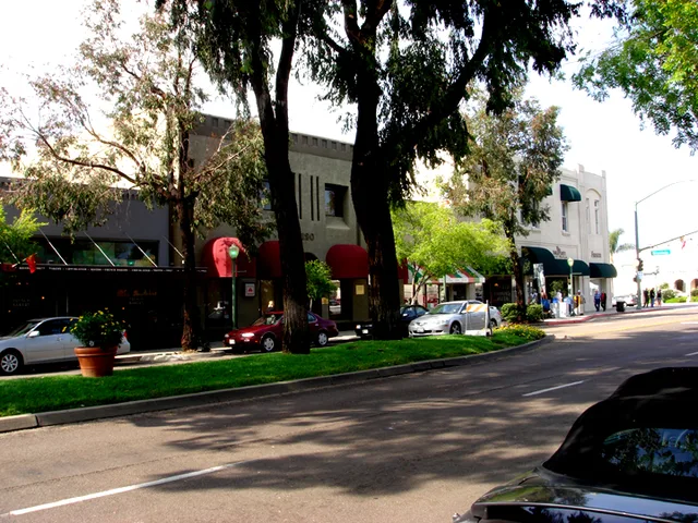 Grand Avenue, Downtown Escondido. Photo taken by David McGovern