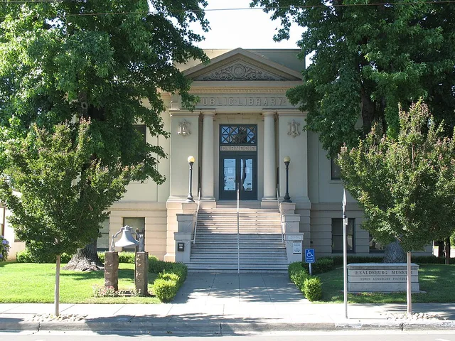 National Register of Historic Places listings in Sonoma County, California . Healdsburg Carnegie Library, 221 Matheson St., Healdsburg, California. Now the Healdsburg Museum.
