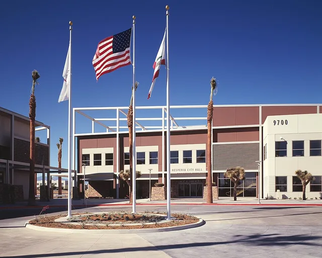 City of Hesperia City Hall after completion.