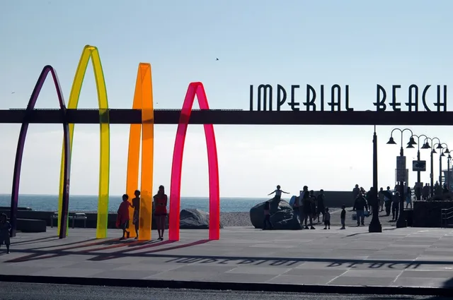 Imperial Beach, California The symbol of this surfers' community south of San Diego.