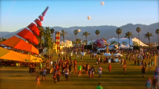 Coachella 2013, with the Do Lab and Helix Poeticus snail visible