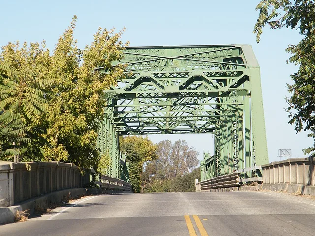 The Manthey Road Bridge, a 1926 truss bridge with bascule lift span, carries Manthey Road over the San Joaquin River in Lathrop, California. It is also known (ambiguously) as the...