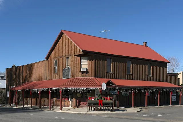 Title: Sierra Valley Home Center in Loyalton, California Physical description: 1 photograph : digital, tiff file, color. Notes: Title, date, and keywords provided by the photograp...