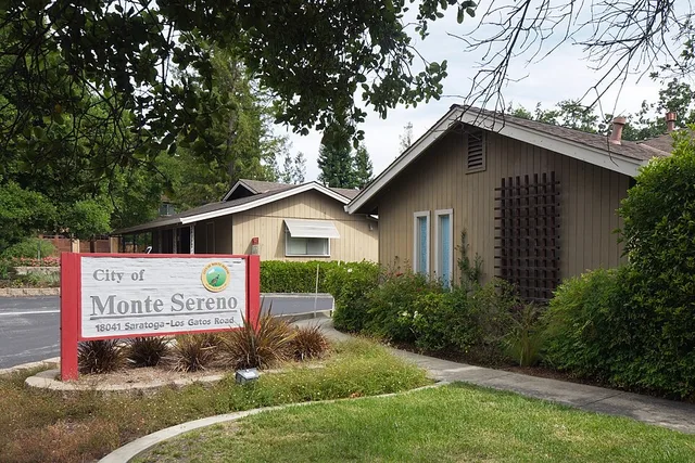 Post Office and City Hall in Monte Sereno, California .