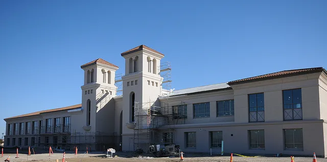Mountain House high school first building