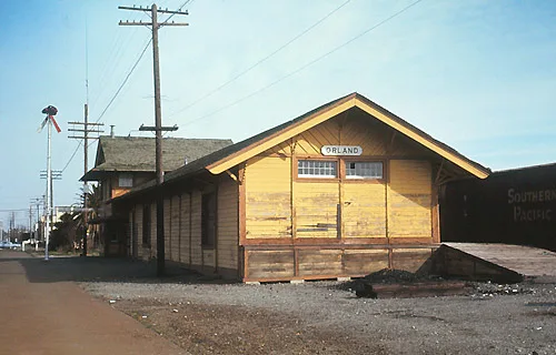 Orland station in February 1969