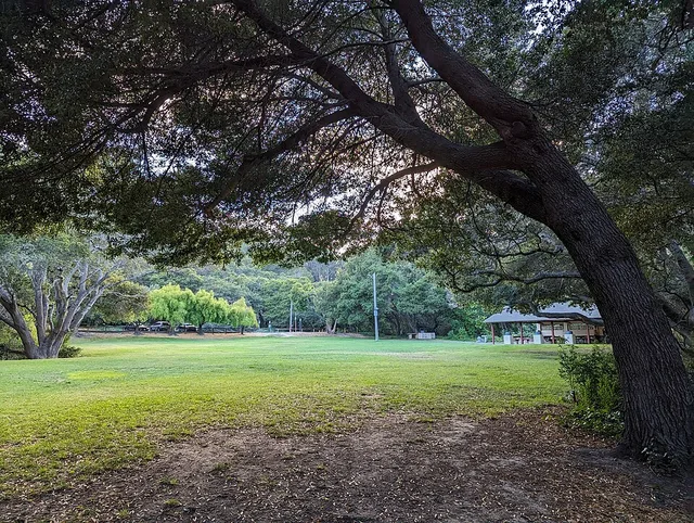 City Park trail leading into Junipero Serra Park