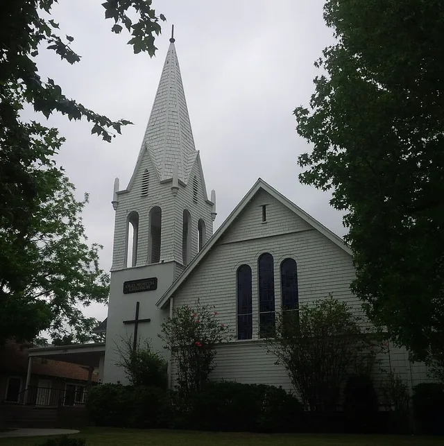 Old North Church Sierra Madre, California, Built 1890 Other information listed on Sierra Madre's Designated Historical Properties List.