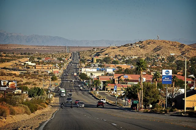 29 Palms California looking East on Hwy. 62 - Photo by Glenn Francis of www.Pacific Pro Digital.com