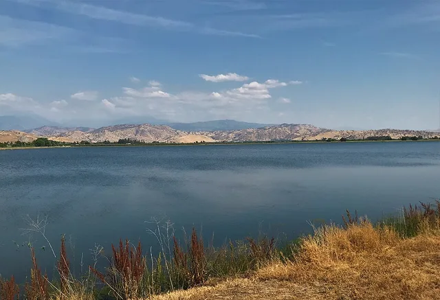 Bravo Lake in Woodlake, California.