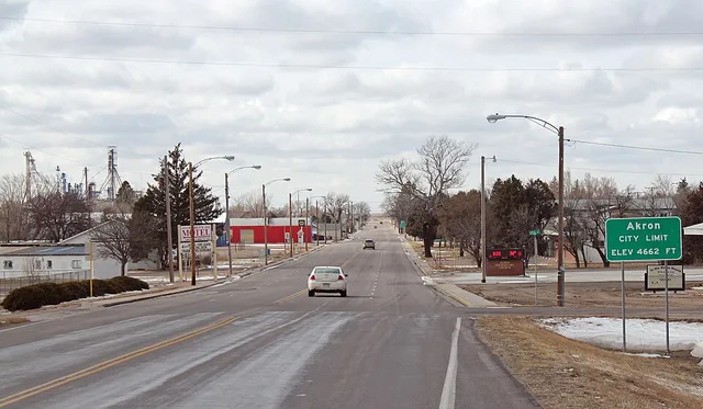 Akron, Colorado.
