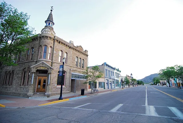 Historic downtown Canon City during the summer of 2010