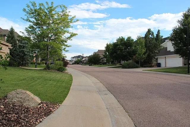 Neighborhood in Castle Pines, Colorado