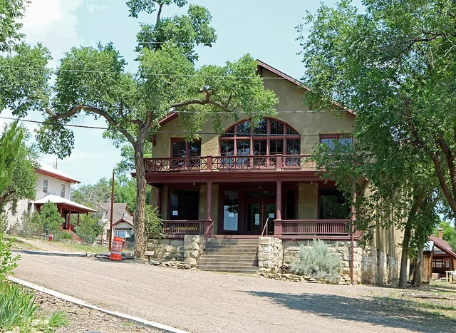 The Gottlieb Mercantile Building, located on Elm Street in Cokedale, Colorado. The building, formerly the mine store, now is home to the Cokedale Mining Museum, the town hall, and...