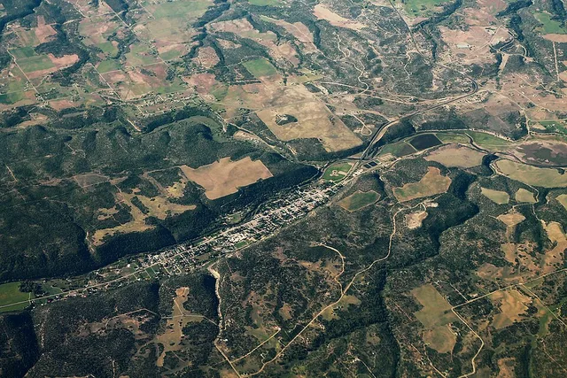 Dolores Colorado Aerial