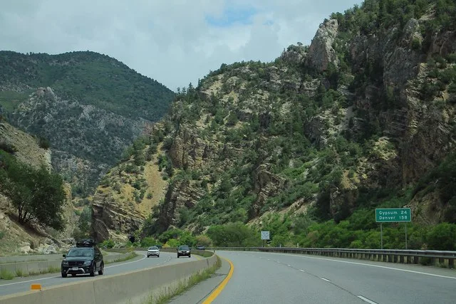 I-70 East - Gypsum 24 Denver 158 Sign