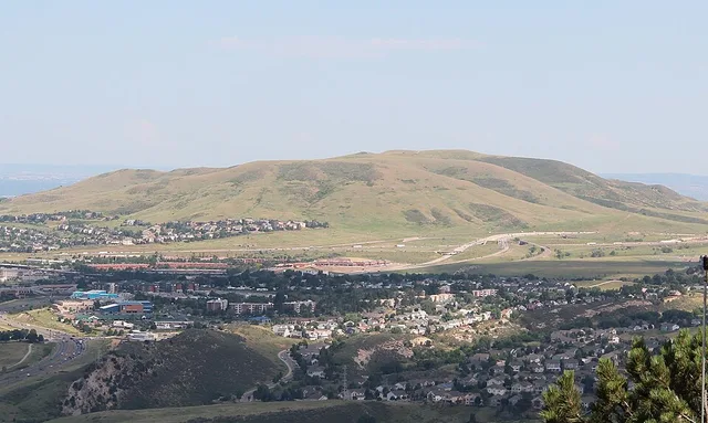 Green Mountain viewed from Mount Zion, Colorado