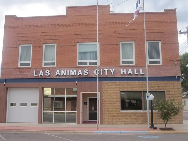 I took photo with Canon camera in Las Animas, CO.