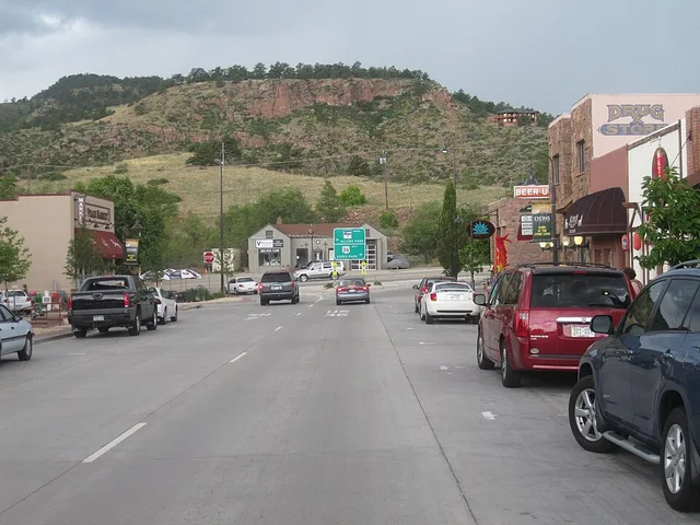I took photo with Canon camera in Lyons, CO.