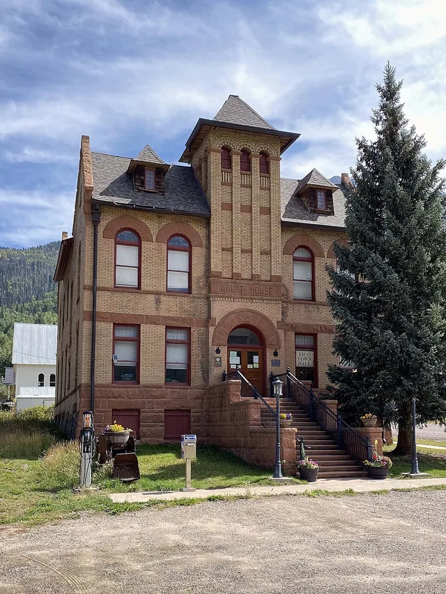 Rico Town Hall , Colorado.
