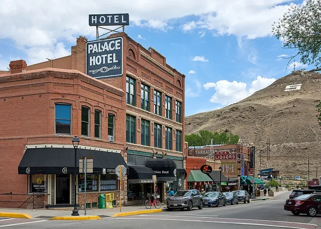 The Palace Hotel in downtown Salida, Colorado, on June 5, 2026