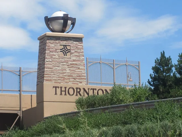 I took photo with Canon camera in Thornton, CO.