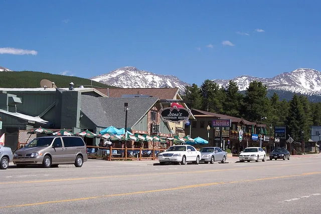A portion of downtown Winter Park