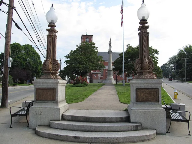 A shot from the center of Jewett City