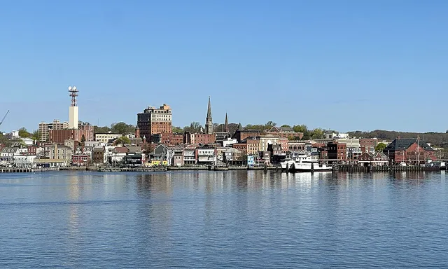 Waterfront of New London, Connecticut