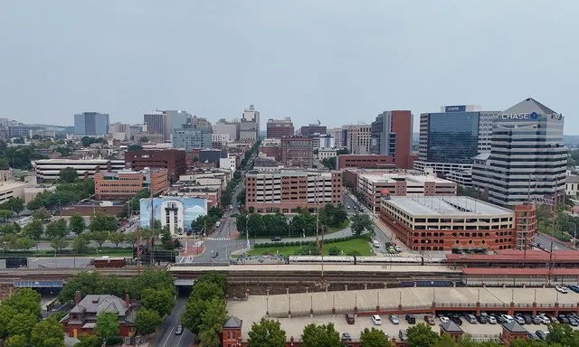Wilmington, Delaware, USA skyline