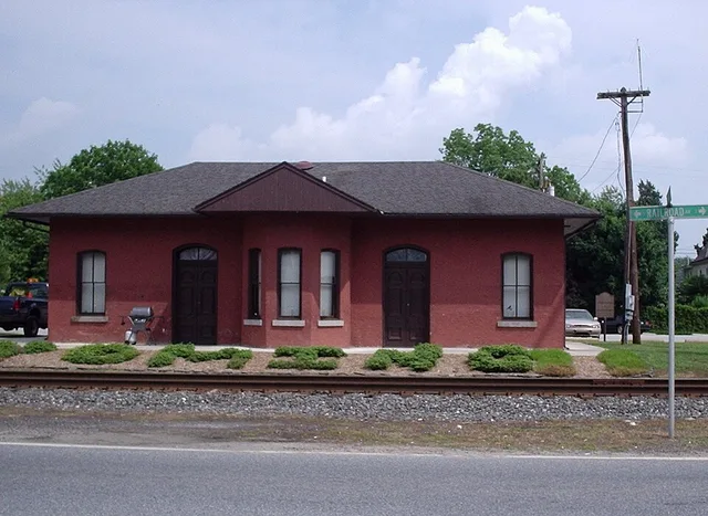 Wyoming, Delaware train depot in Wyoming Historic District