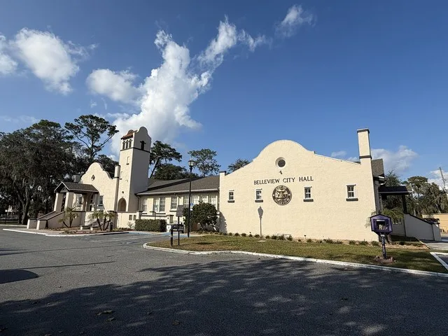 Belleview City Hall in Belleview, Florida, United States.