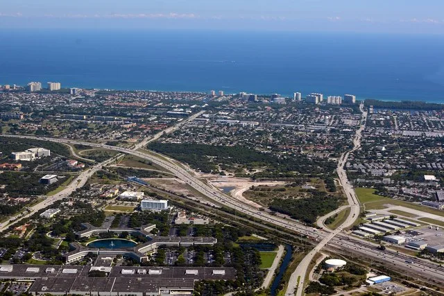 North Boca Raton, Florida. Aerial photo by Don Ramey Logan.