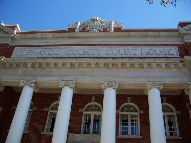 Hernando County Courthouse, in Brooksville, Florida