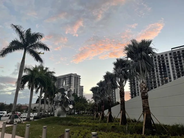 Downtown Doral, from the city's cultural arts center