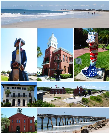 A collection of photos I took around Fernandina Beach, Florida.
